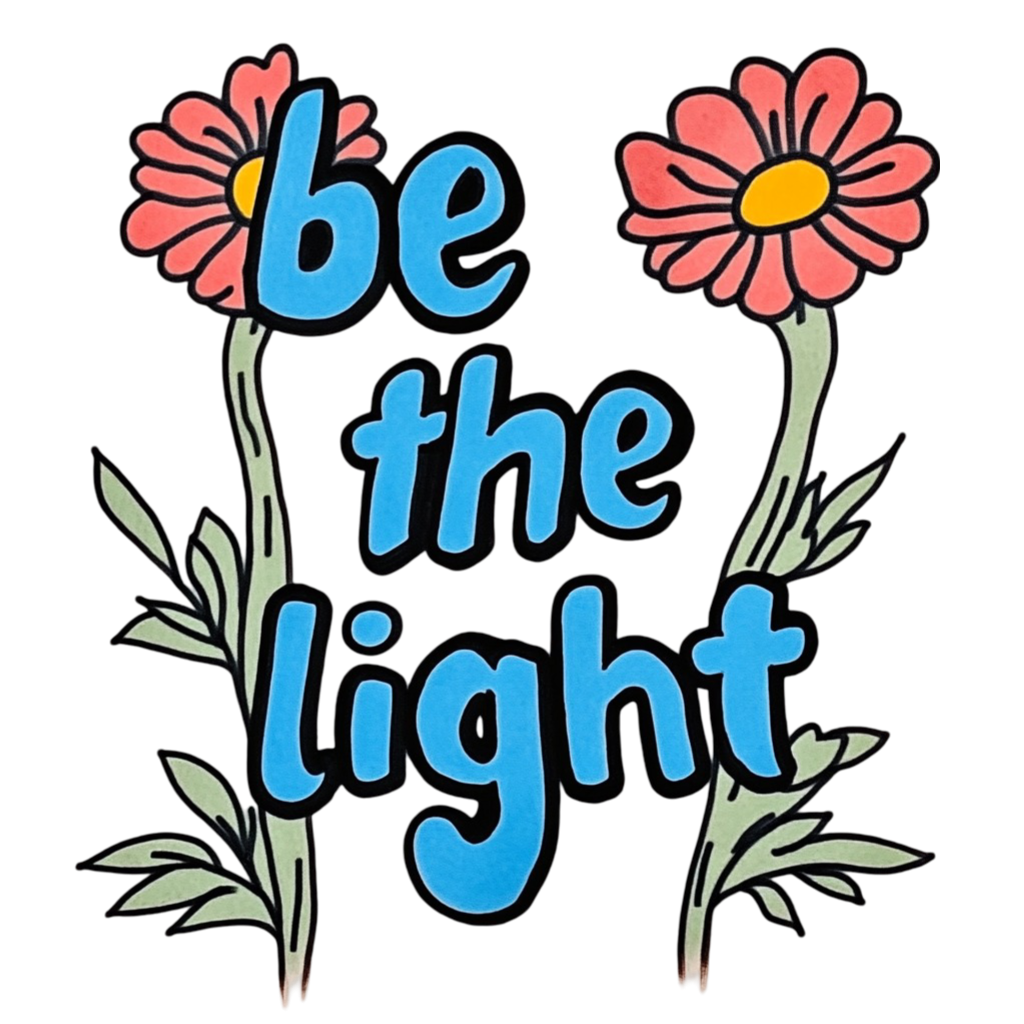 Be The light : Embroidered Premium Relaxfit -drop shoulder Heavy Sweatshirt - Black - Unisex