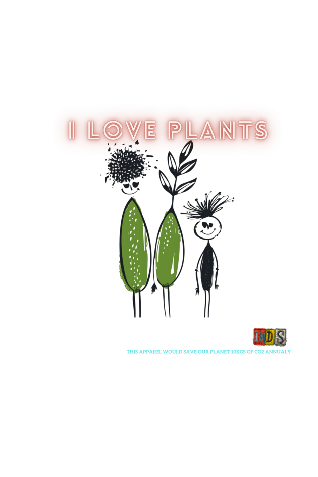 The PLANT LIFE : Premium Minimalist Unisex cotton T-shirt - Art for your wardrobe