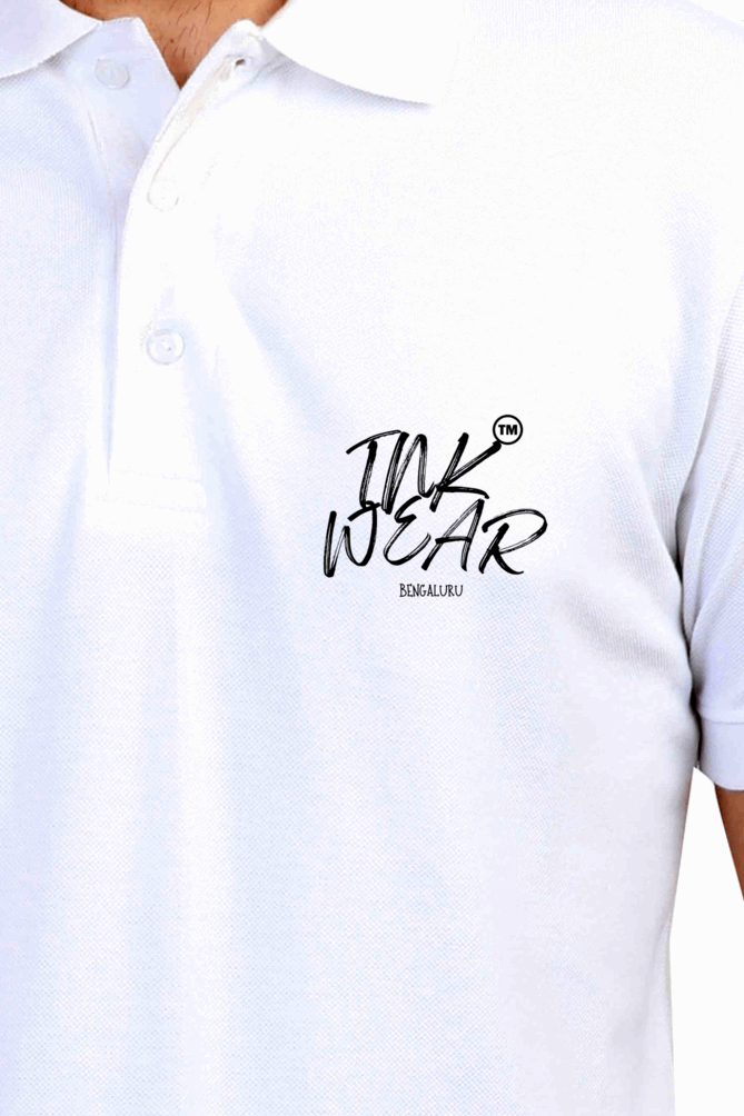 Unisex Polo T-shirt - For Office and Casual wear: Inkwear design