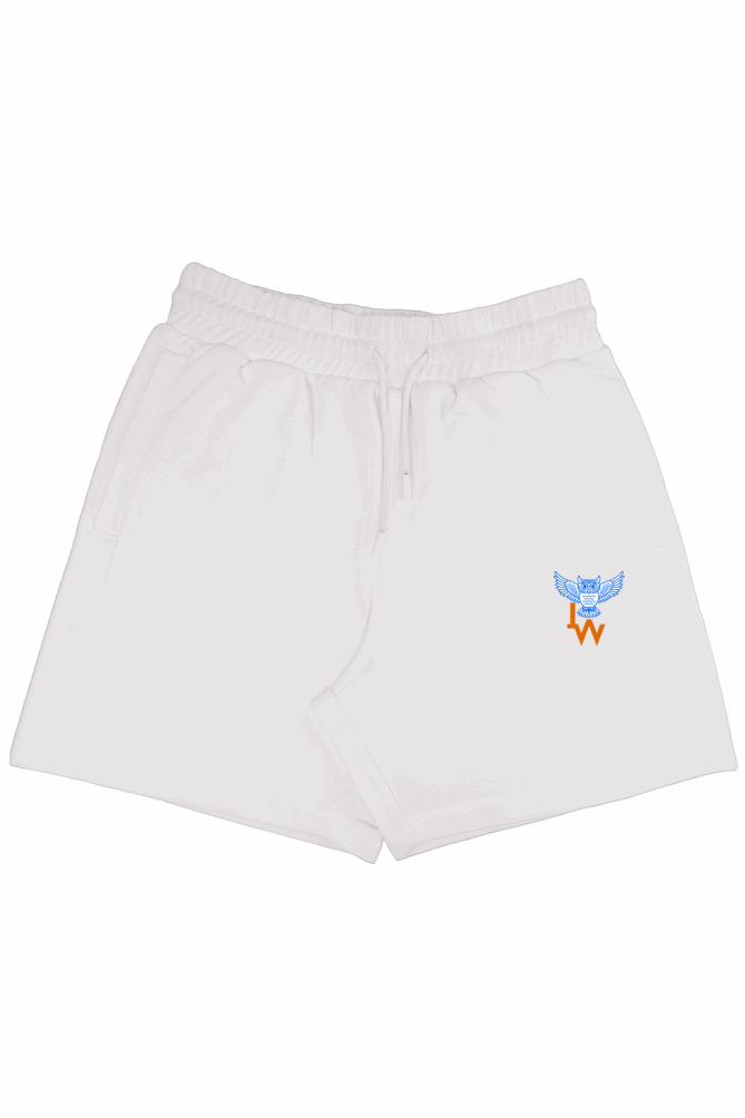 Premium Terry cotton shorts - Soft Fabric feel  - Owl Puff prints