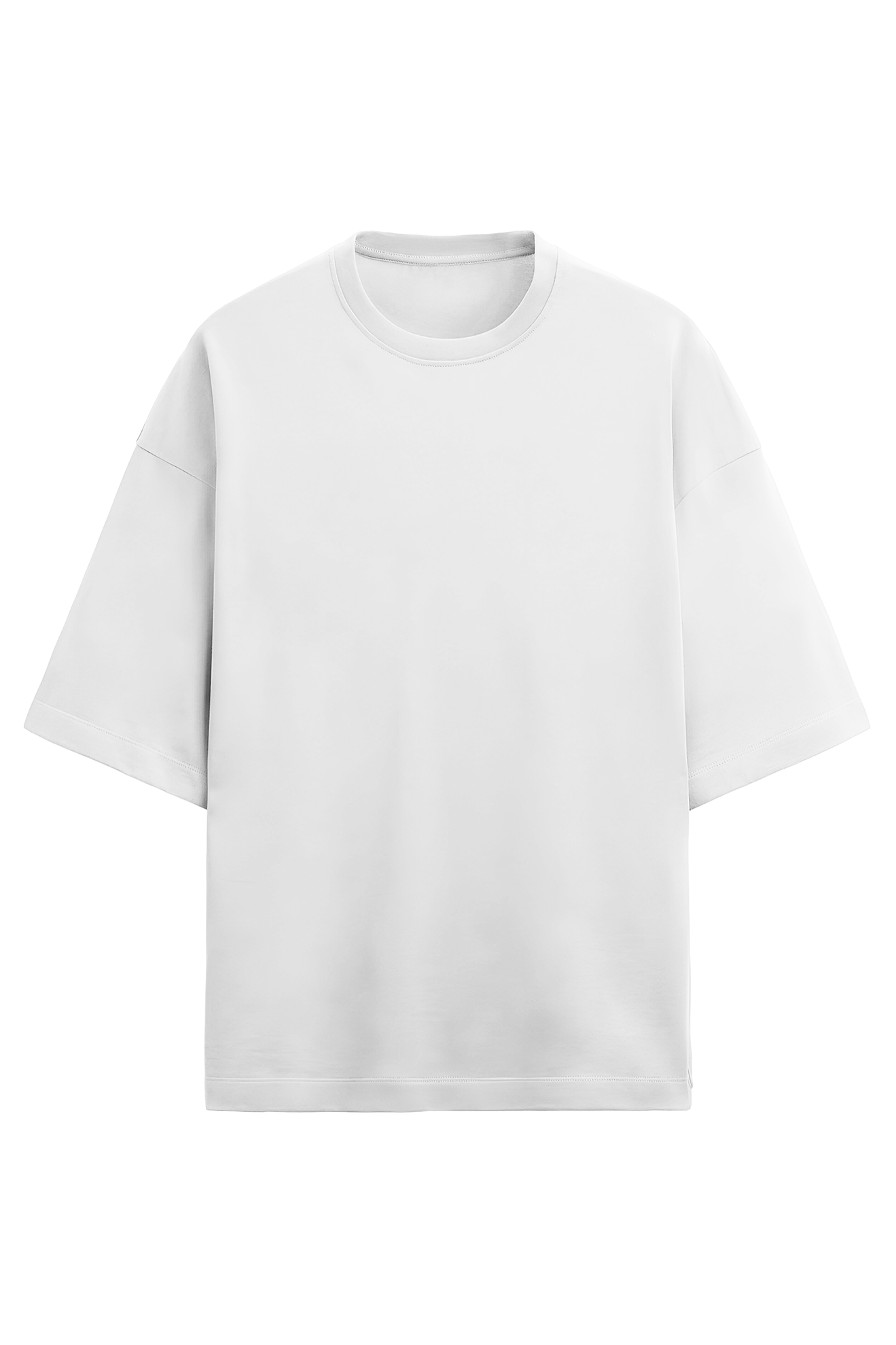 Monk - Relaxed fit T-shirt - White- Unisex Premium fit - TERRY COTTON