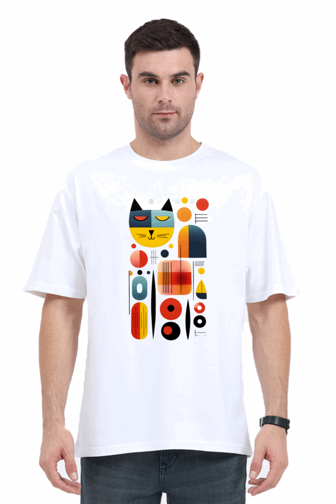 Minimalist Cat-verse 2.0 - Unisex Oversize classic Tshirt