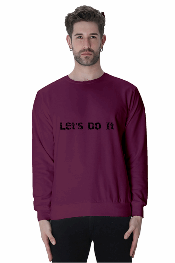 IWDS - Inspiring Lets do It   - Unisex cotton Sweatshirt