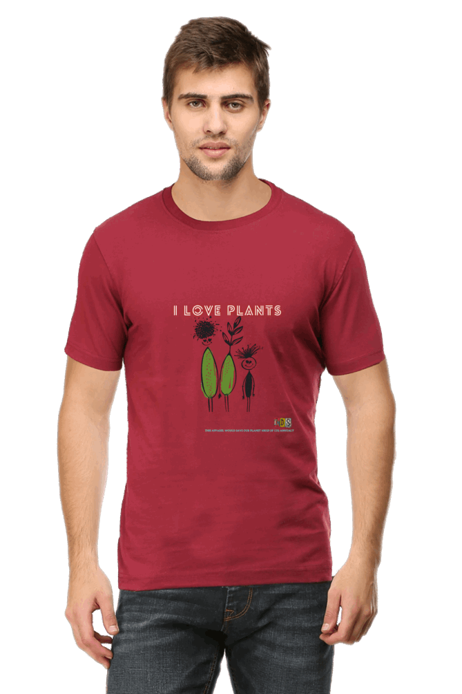 The PLANT LIFE : Premium Minimalist Unisex cotton T-shirt - Art for your wardrobe