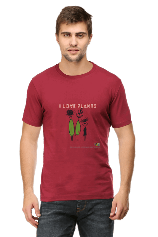 The PLANT LIFE : Premium Minimalist Unisex cotton T-shirt - Art for your wardrobe