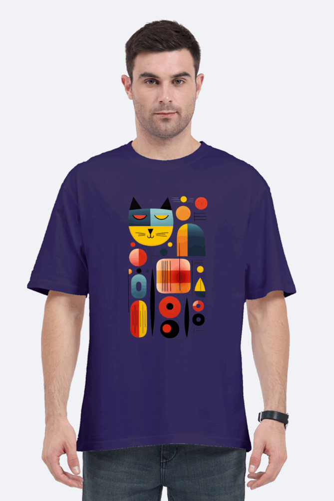 Minimalist Cat-verse 2.0 - Unisex Oversize classic Tshirt