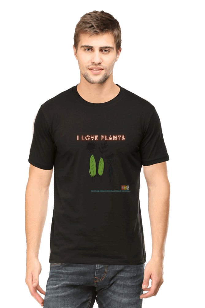 The PLANT LIFE : Premium Minimalist Unisex cotton T-shirt - Art for your wardrobe