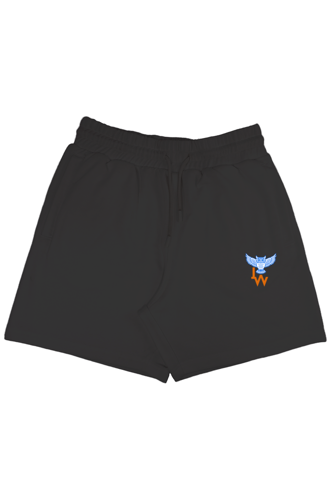 Premium Terry cotton shorts - Soft Fabric feel  - Owl Puff prints