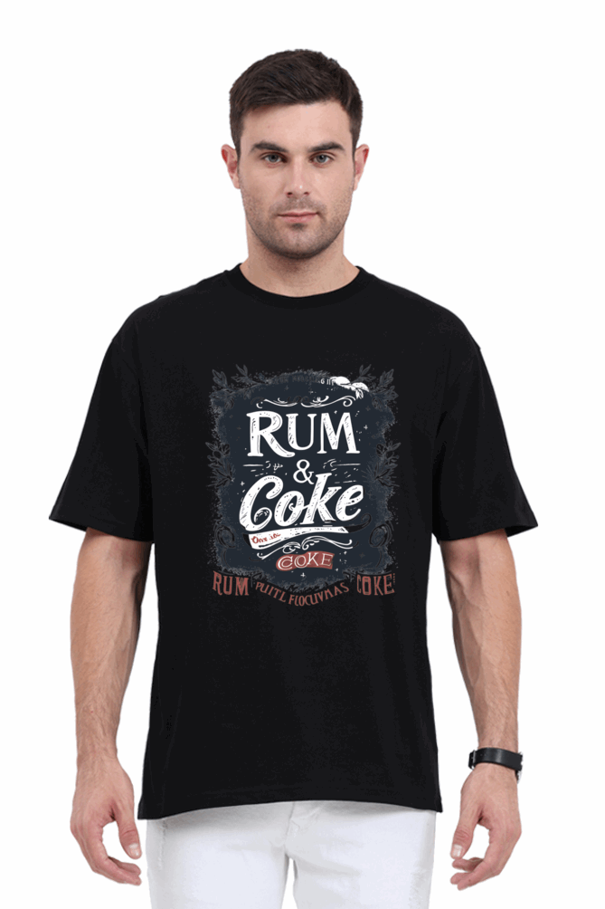 Minimalist rum&coke - Unisex Oversize classic Tshirt