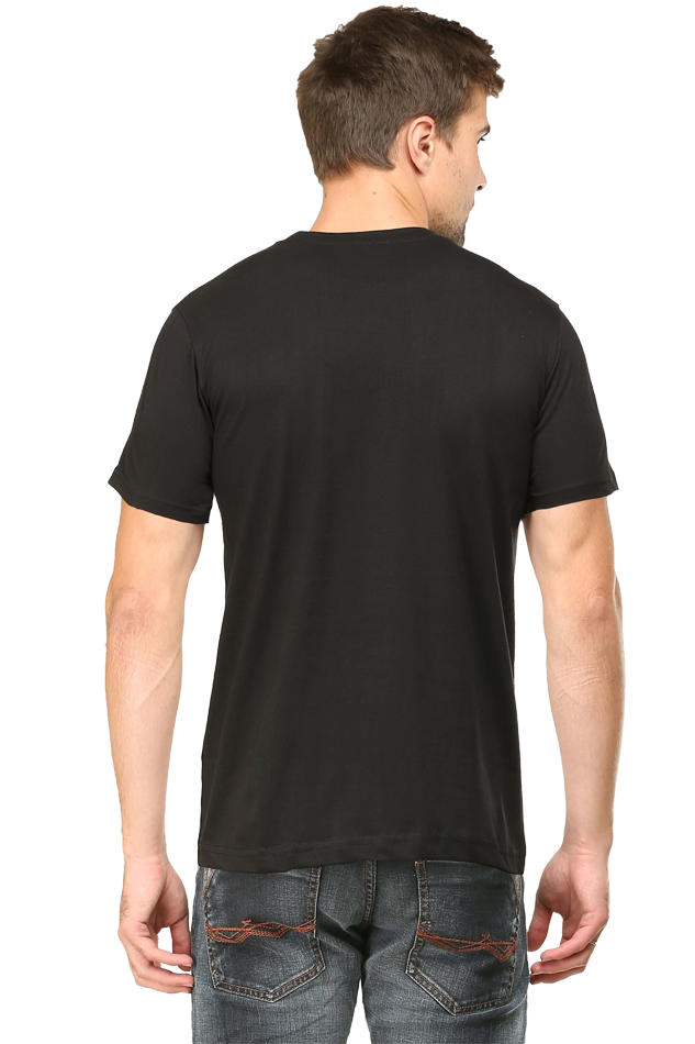 Redemption - Black and multi color -Premium Design Unisex cotton T-shirt - Slim Fit - Half Sleeve