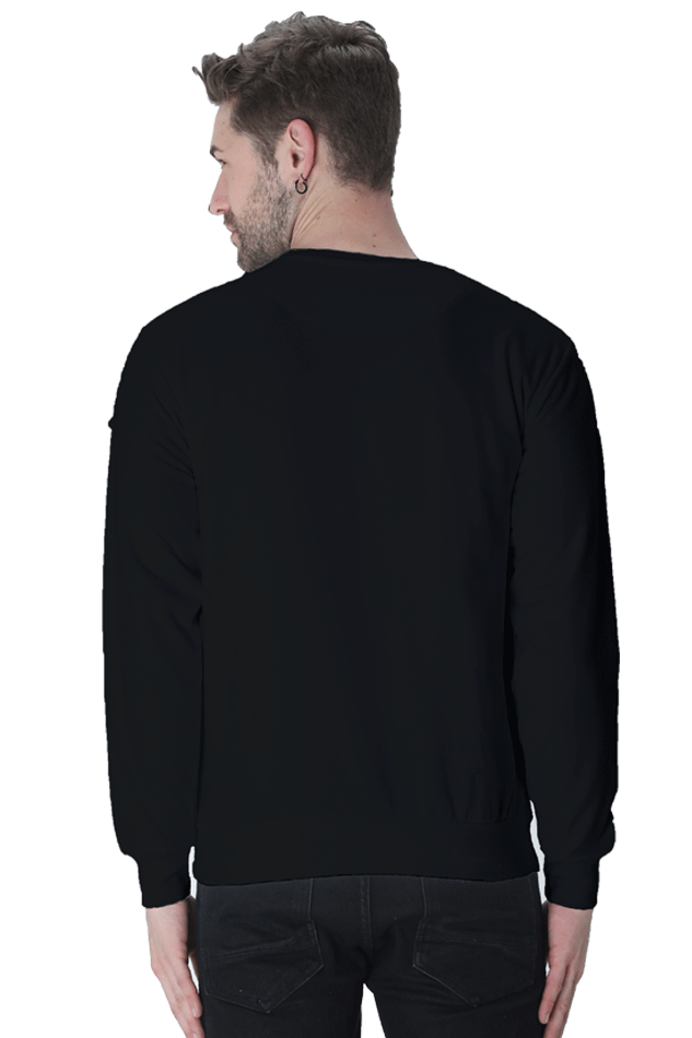 BE THE LIGHT  : Sweatshirt Super combed CLASSIC BLACK - unisex fit