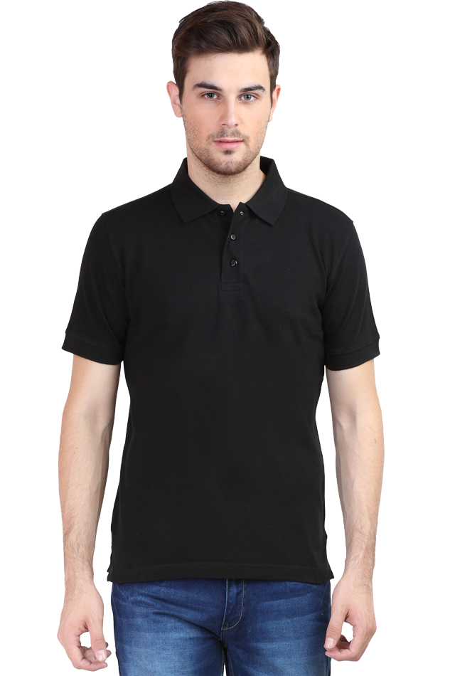 Unisex Polo T-shirt - For Office and Casual wear: Minimalist - Overthinker Embroidery design Polos