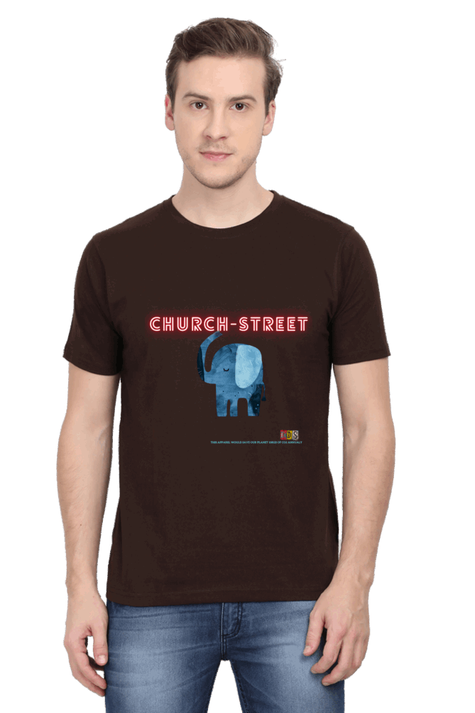 The CHURCH STREET CLASSICs : Premium Minimalist Unisex cotton T-shirt - Art for your wardrobe