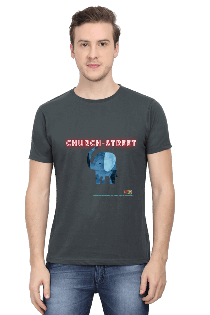 The CHURCH STREET CLASSICs : Premium Minimalist Unisex cotton T-shirt - Art for your wardrobe