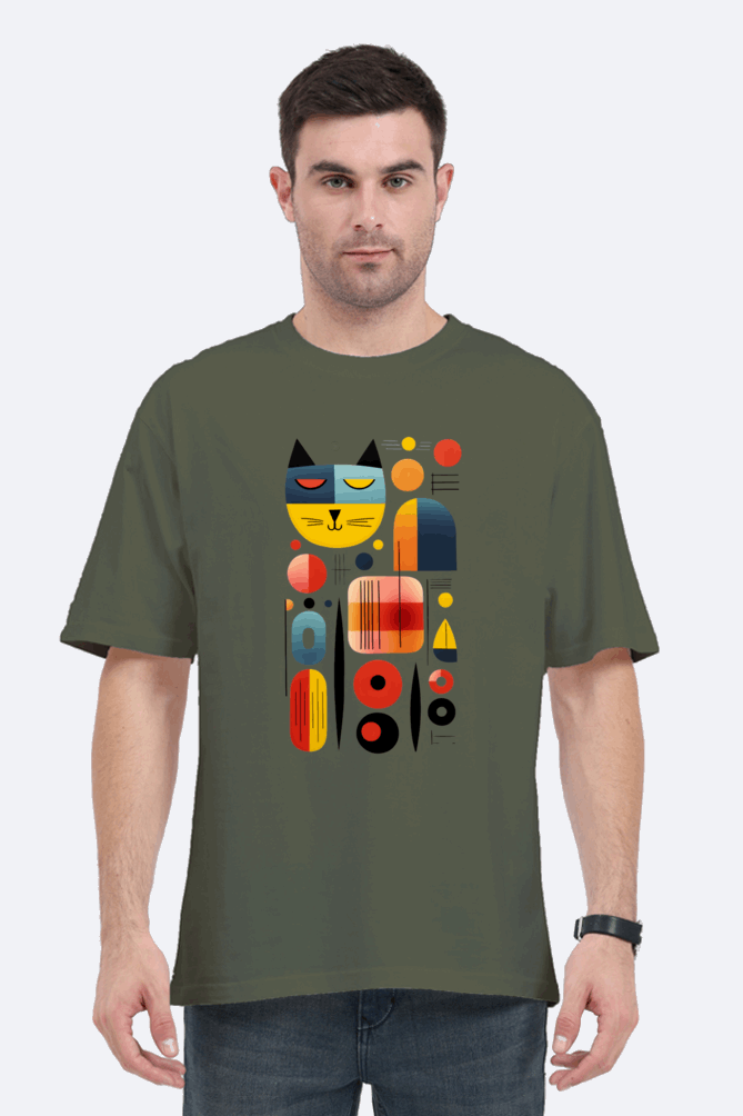 Minimalist Cat-verse 2.0 - Unisex Oversize classic Tshirt