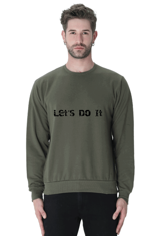 IWDS - Inspiring Lets do It   - Unisex cotton Sweatshirt