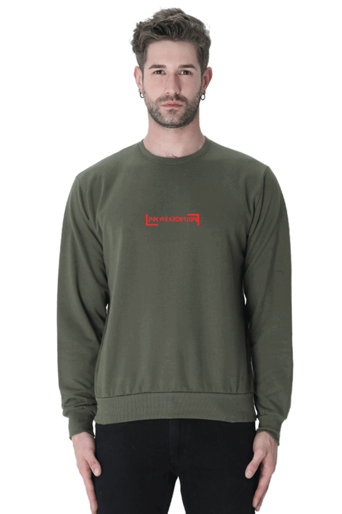 IWDS - MINIMALIST PREMIUM SOLID SWEATSHIRT - 100%COTTON UNISEX