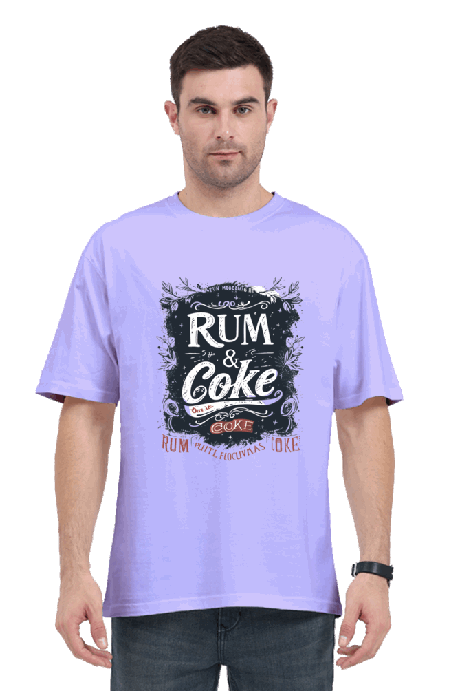 Minimalist rum&coke - Unisex Oversize classic Tshirt