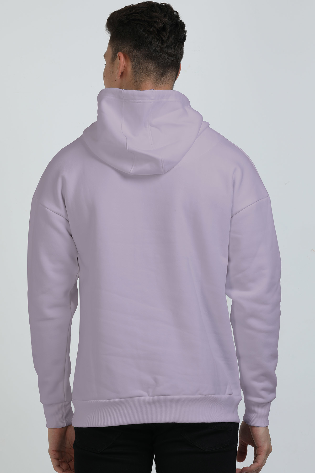 Worrier - LAVENDER - Oversized Hooded Sweatshirt -Unisex  - MINIMALIST