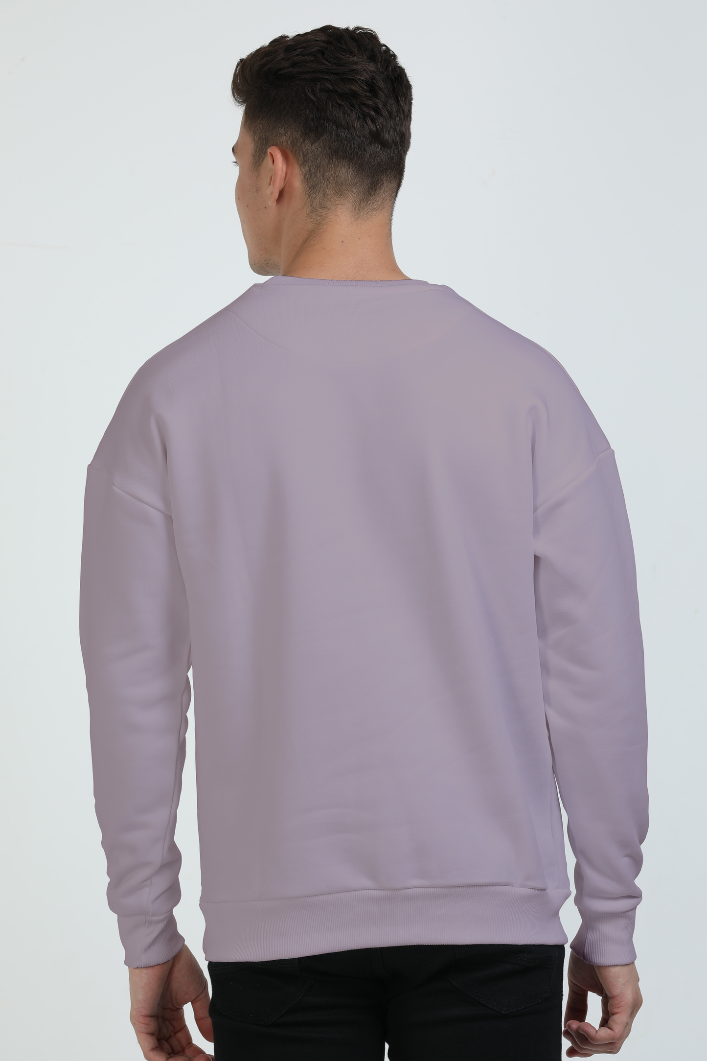 Be The light :  Premium Relaxfit -drop shoulder Heavy Sweatshirt - Lavender - Unisex