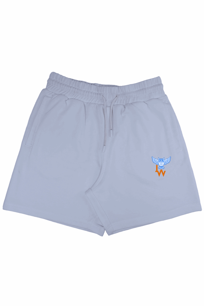 Premium Terry cotton shorts - Soft Fabric feel  - Owl Puff prints