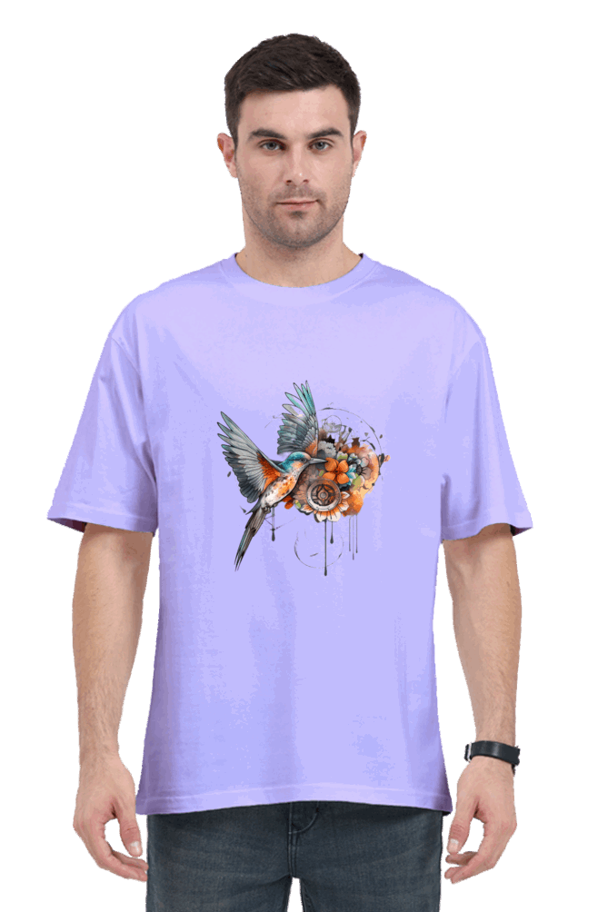 Free bird design - oversize t shirt