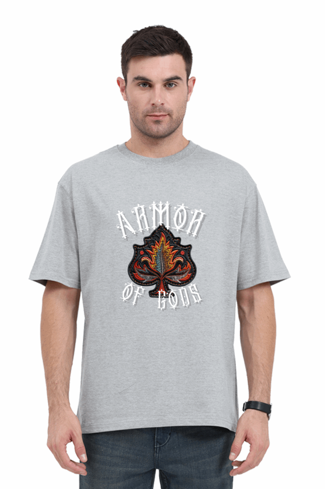 Unisex Oversize classic Cotton Tshirt - Gods Spade - Armor of Gods