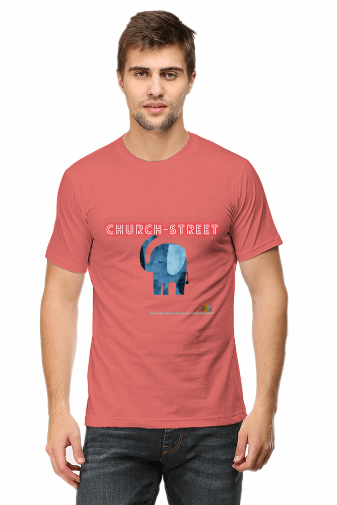 The CHURCH STREET CLASSICs : Premium Minimalist Unisex cotton T-shirt - Art for your wardrobe