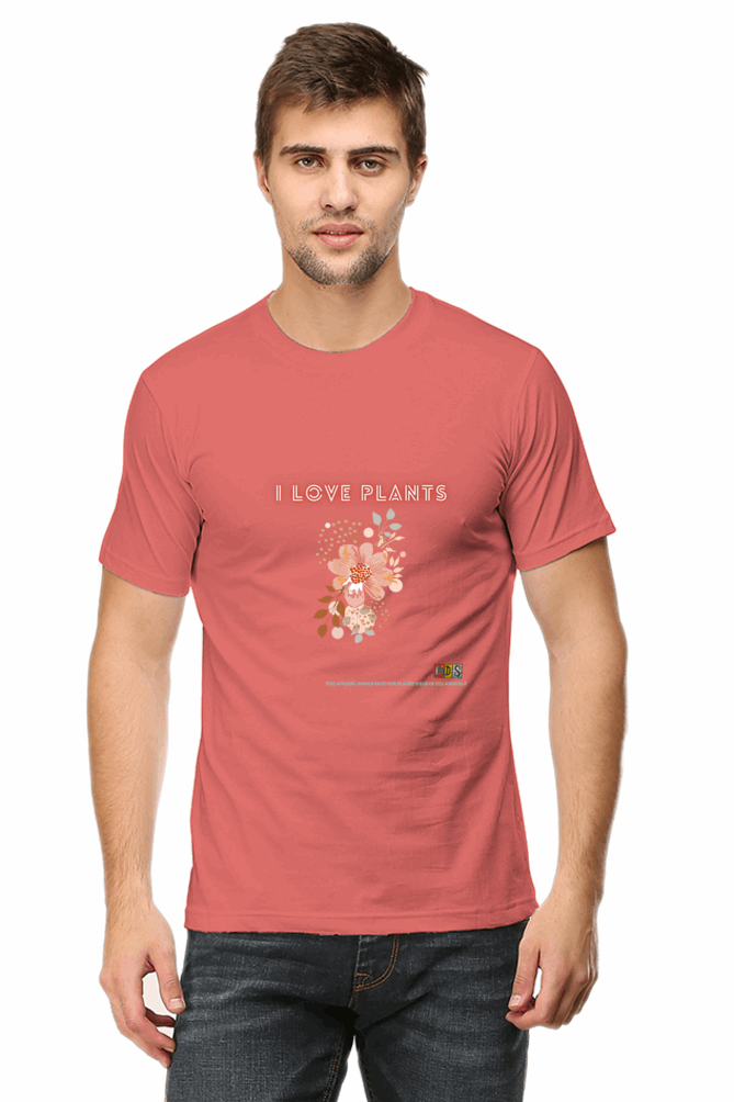 I LOVE PLANT LIFE CLASSICS: Premium Minimalist Unisex cotton T-shirt - Art for your wardrobe