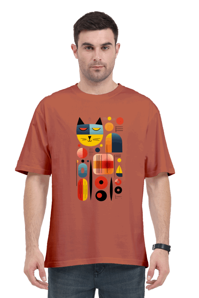 Minimalist Cat-verse 2.0 - Unisex Oversize classic Tshirt