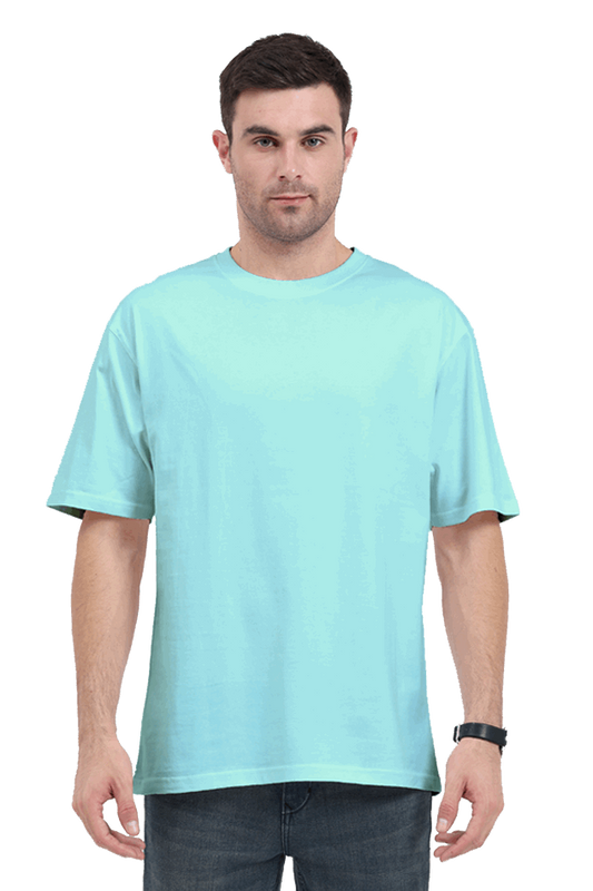 Loose Fit - Half Sleeve - Mint - Premium Minimalist Unisex cotton T-shirt