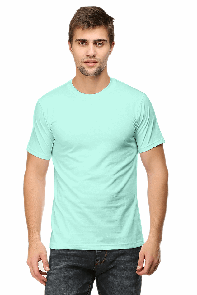 Premium Minimalist Unisex cotton T-shirt - Slim Fit - Half Sleeve -