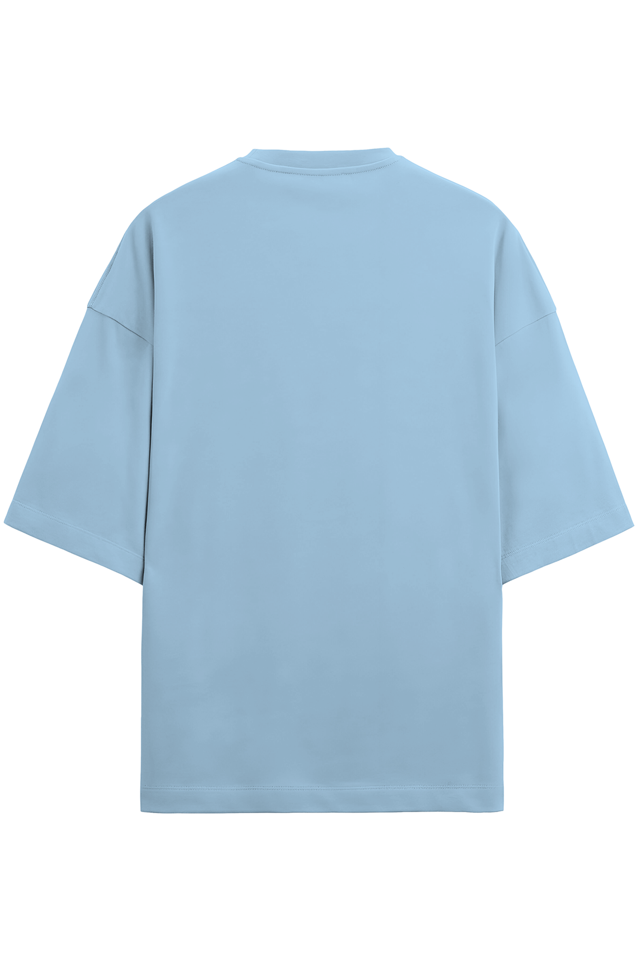 Worrier - Relaxed fit T-shirt - Baby Blue- Unisex Premium fit - TERRY COTTON