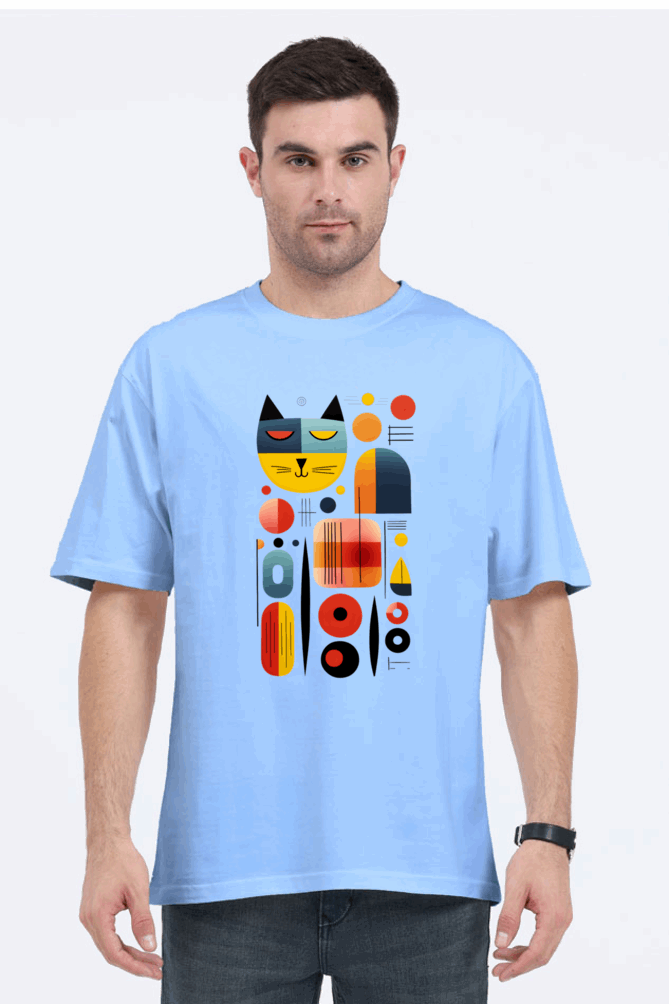 Minimalist Cat-verse 2.0 - Unisex Oversize classic Tshirt