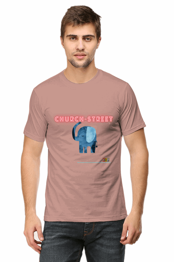 The CHURCH STREET CLASSICs : Premium Minimalist Unisex cotton T-shirt - Art for your wardrobe