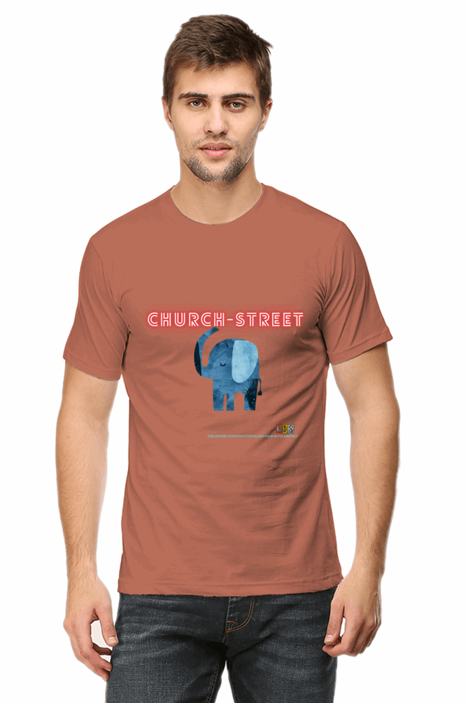 The CHURCH STREET CLASSICs : Premium Minimalist Unisex cotton T-shirt - Art for your wardrobe