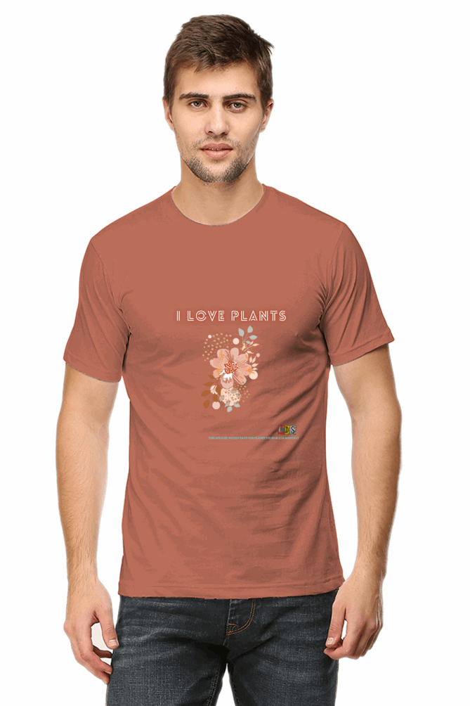 I LOVE PLANT LIFE CLASSICS: Premium Minimalist Unisex cotton T-shirt - Art for your wardrobe