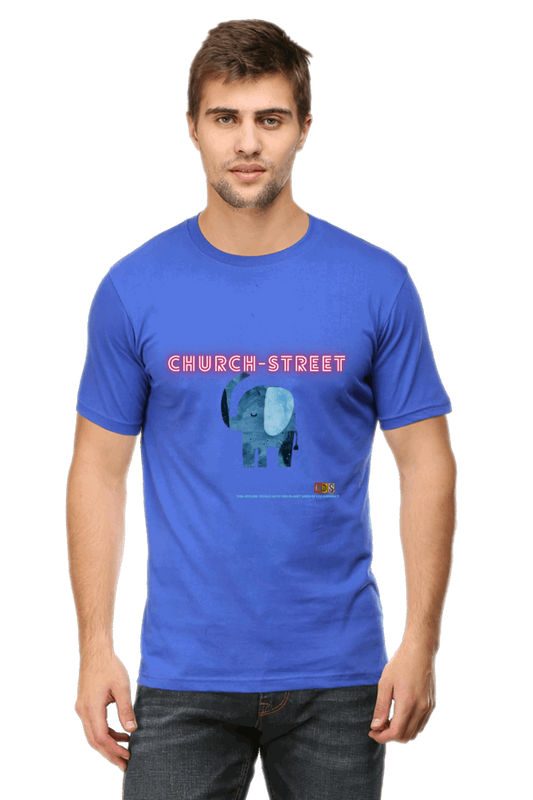 The CHURCH STREET CLASSICs : Premium Minimalist Unisex cotton T-shirt - Art for your wardrobe