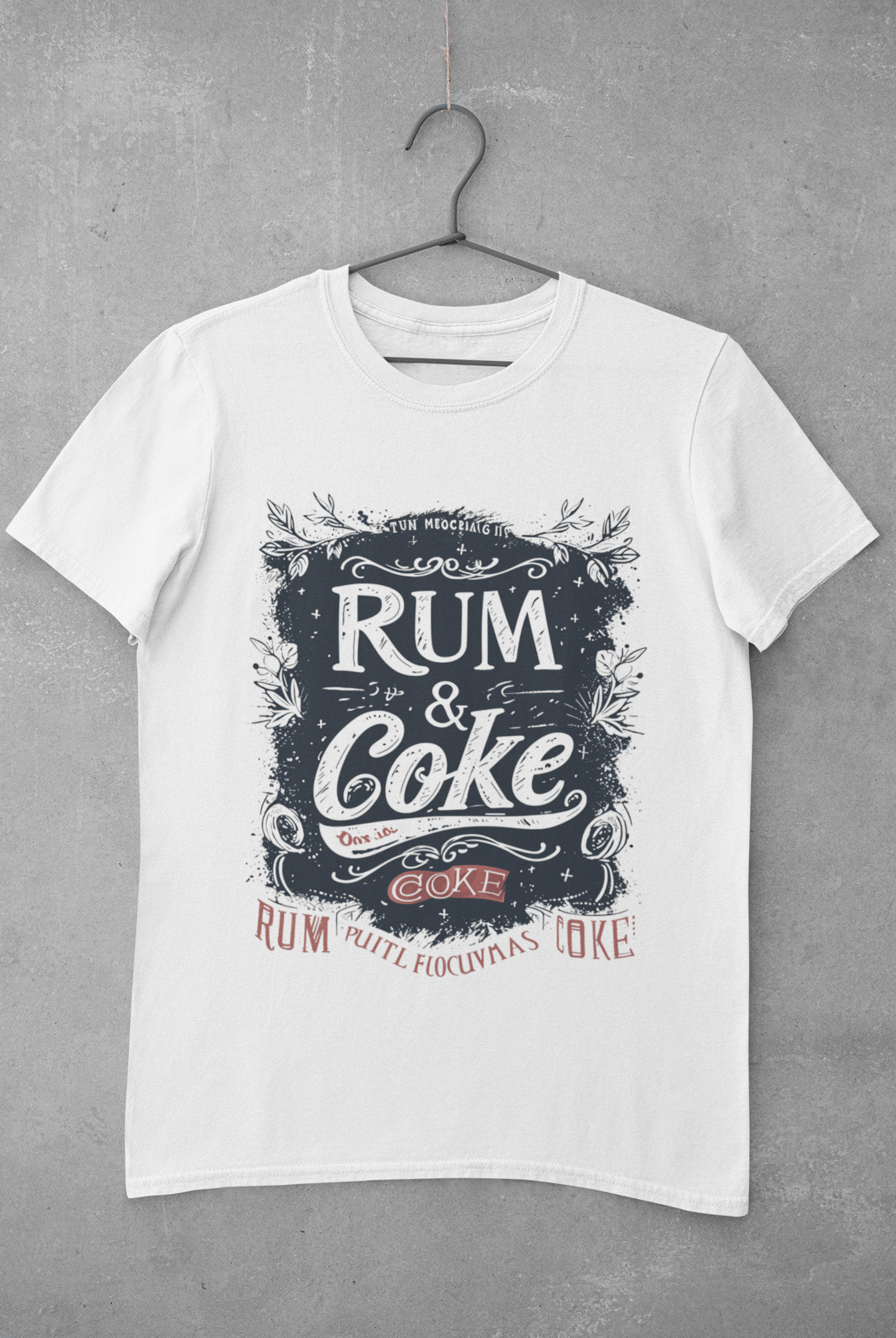 Minimalist rum&coke - Unisex Oversize classic Tshirt