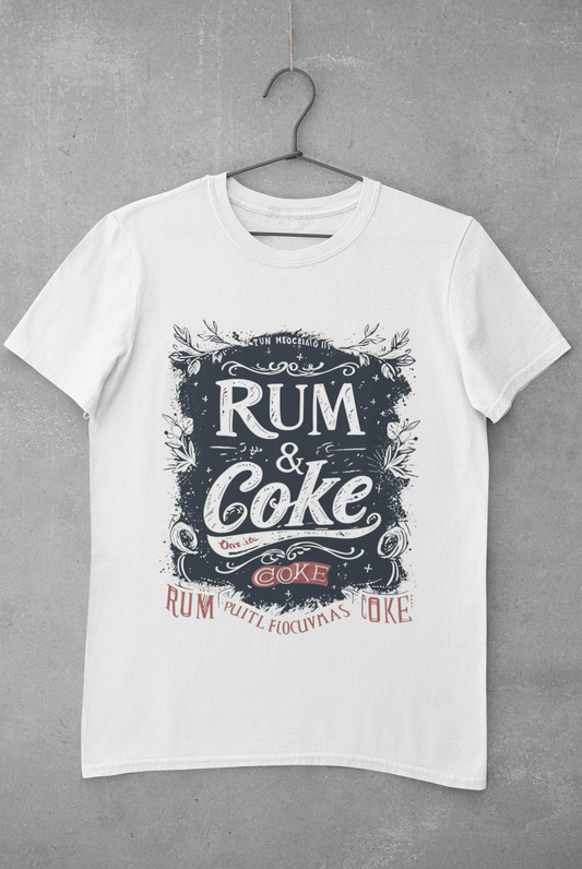 Minimalist rum&coke - Unisex Oversize classic Tshirt