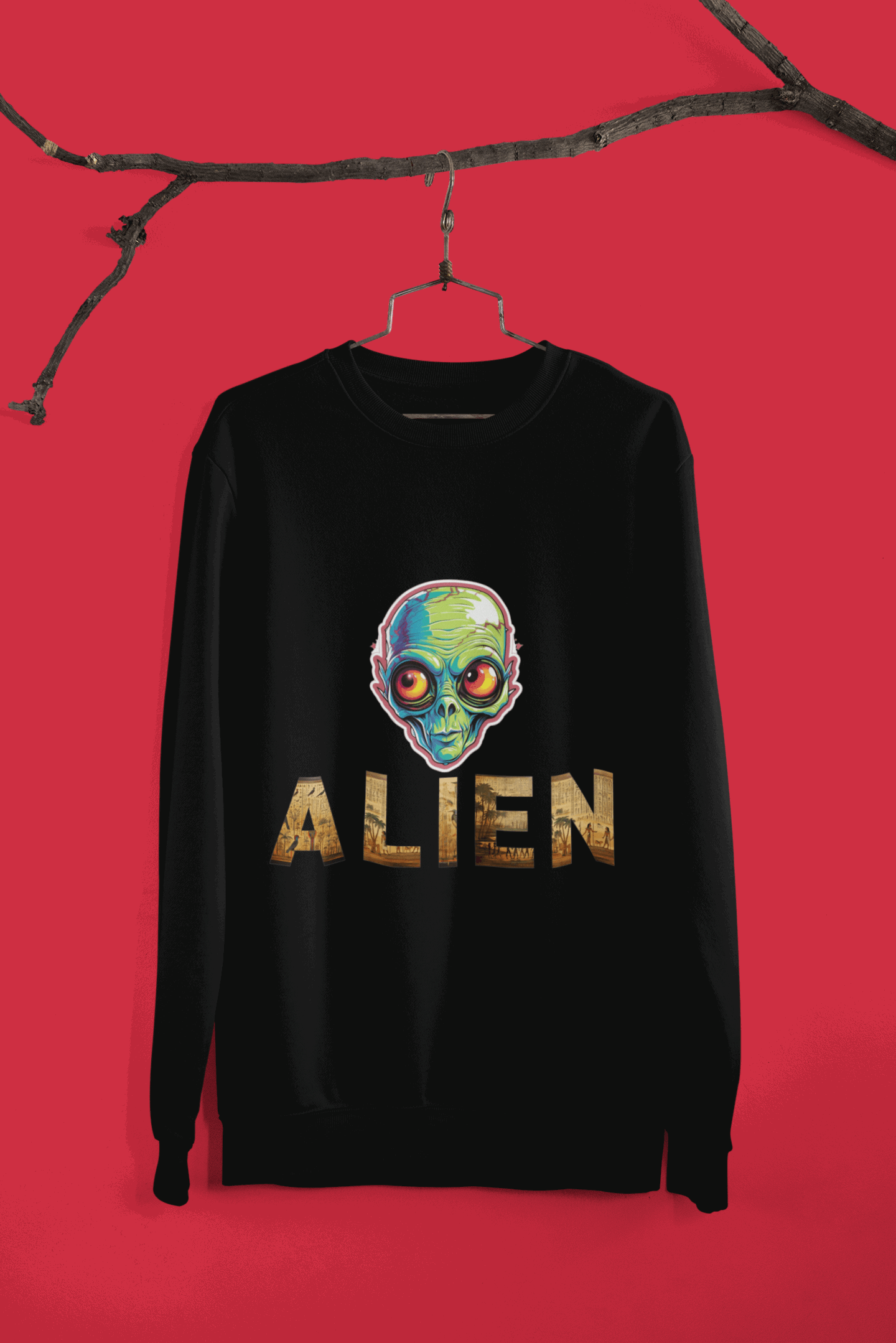 IWDS - Alien Life - Unisex cotton Sweatshirt