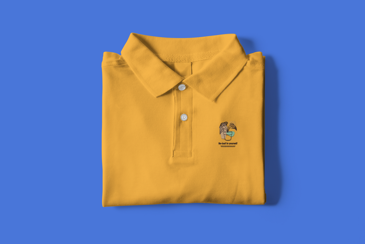 Unisex Polo T-shirt - For Office and Casual wear - BE A LEAF :